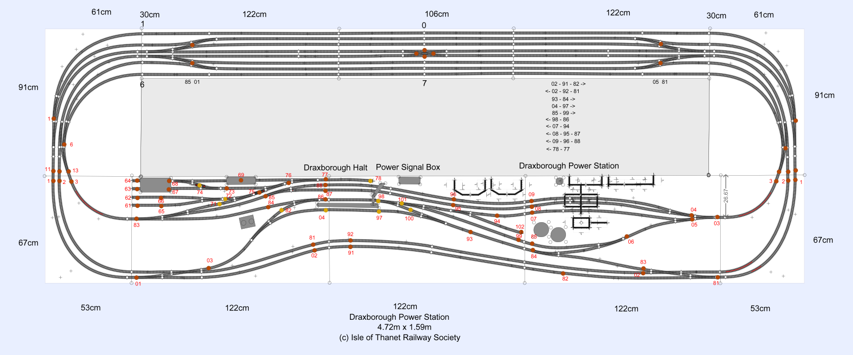 n gauge track plans 5 x 3